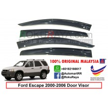 Ford Escape (1st Gen) 2001-2012 AG Malaysia Door Rain Visor Air Press Wind Deflector Car Accessories (Big 12cm Width)